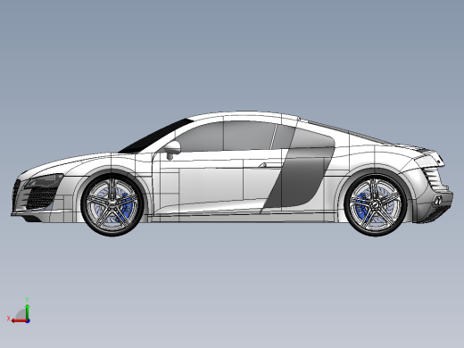 奥迪AUDI R8后视缩略图