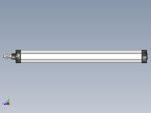 80x800气动活塞右视缩略图