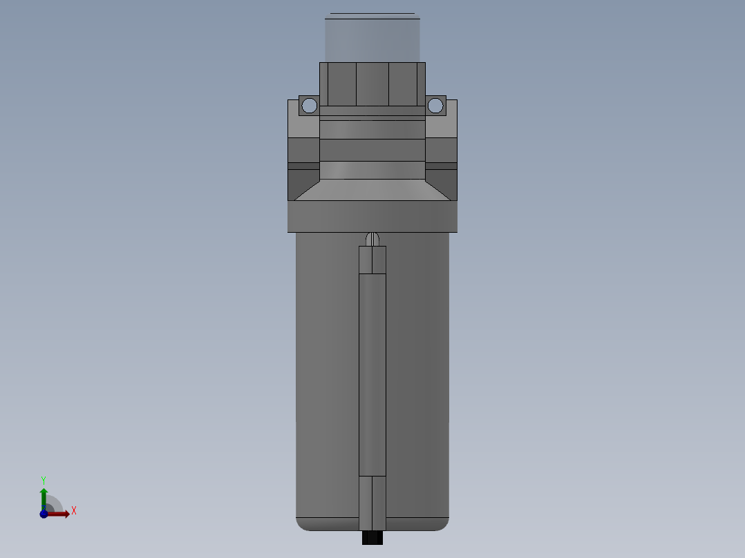 QYWC-L15油雾器前视图