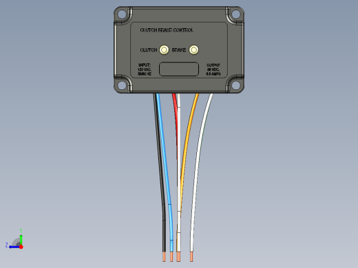 离合器制动控制器右视缩略图
