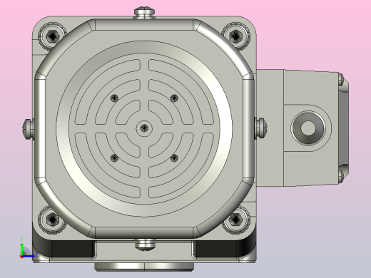 微型弧锥直交中空轴减速电机5RK40GU-CMT 5GU3K～180K RC左视缩略图