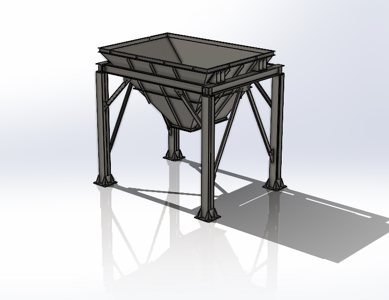 双作用结构和料斗