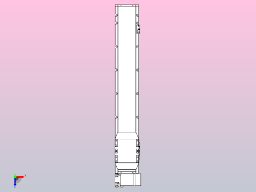 机器人皮带驱动直线轴TPA-GCB-150-P80-L750-RP-M75-N3俯视缩略图