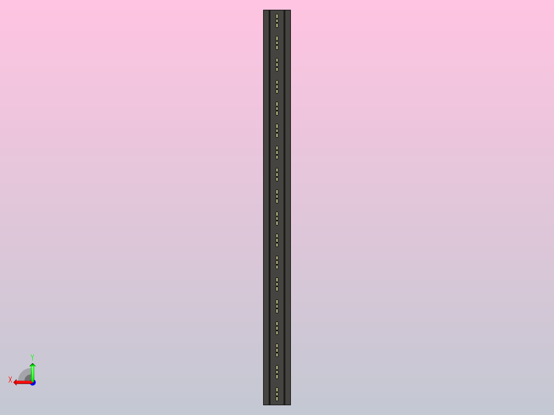 母针头Female_Header_1x18_P2.0_H4.3_straight.step后视图
