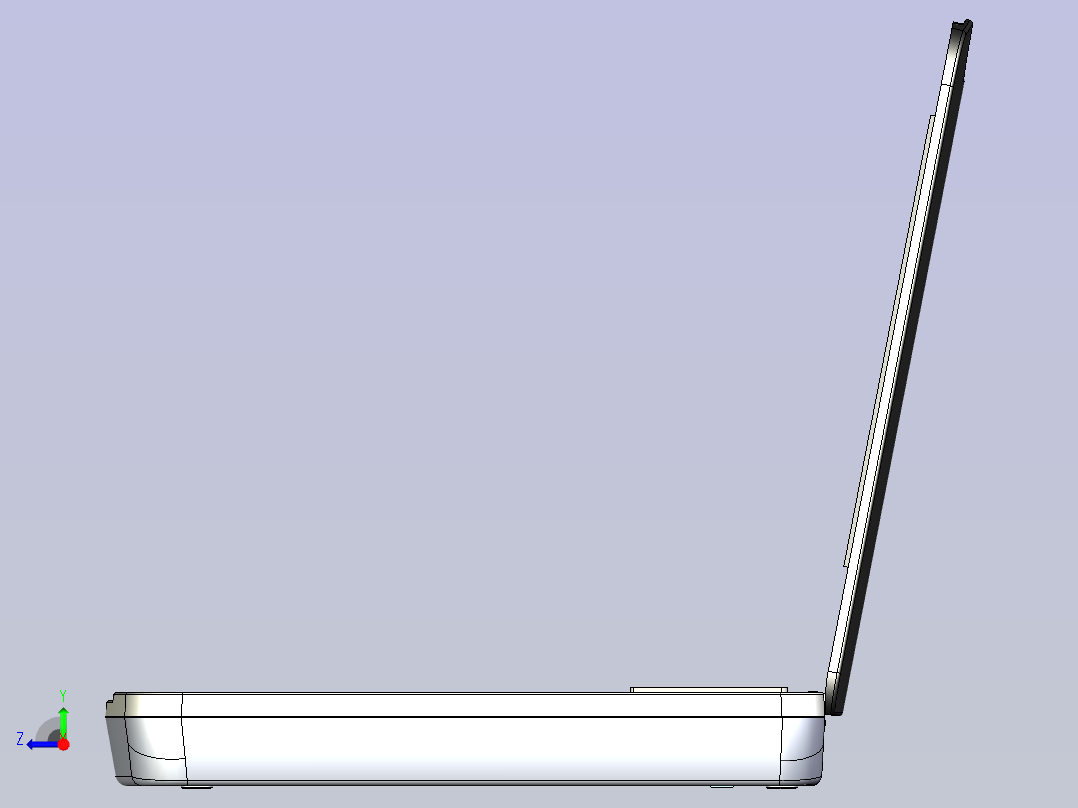 MIni 平板扫描仪右视图