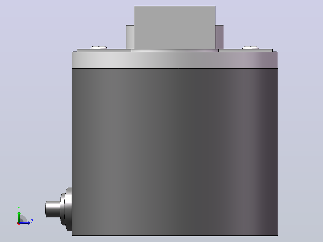 G38H系列[G38H-6]旋转编码器左视图