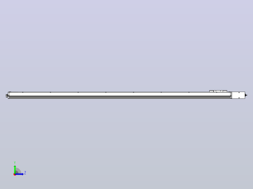 SCM14-2100-L滚珠花健、支撑座、滚珠丝杠、交叉导轨、直线模组左视缩略图