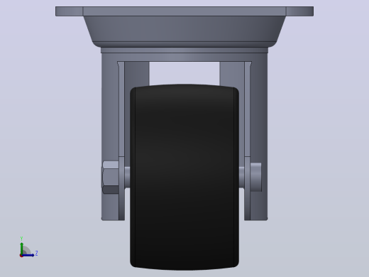 脚轮CHJF65ALFA左视缩略图