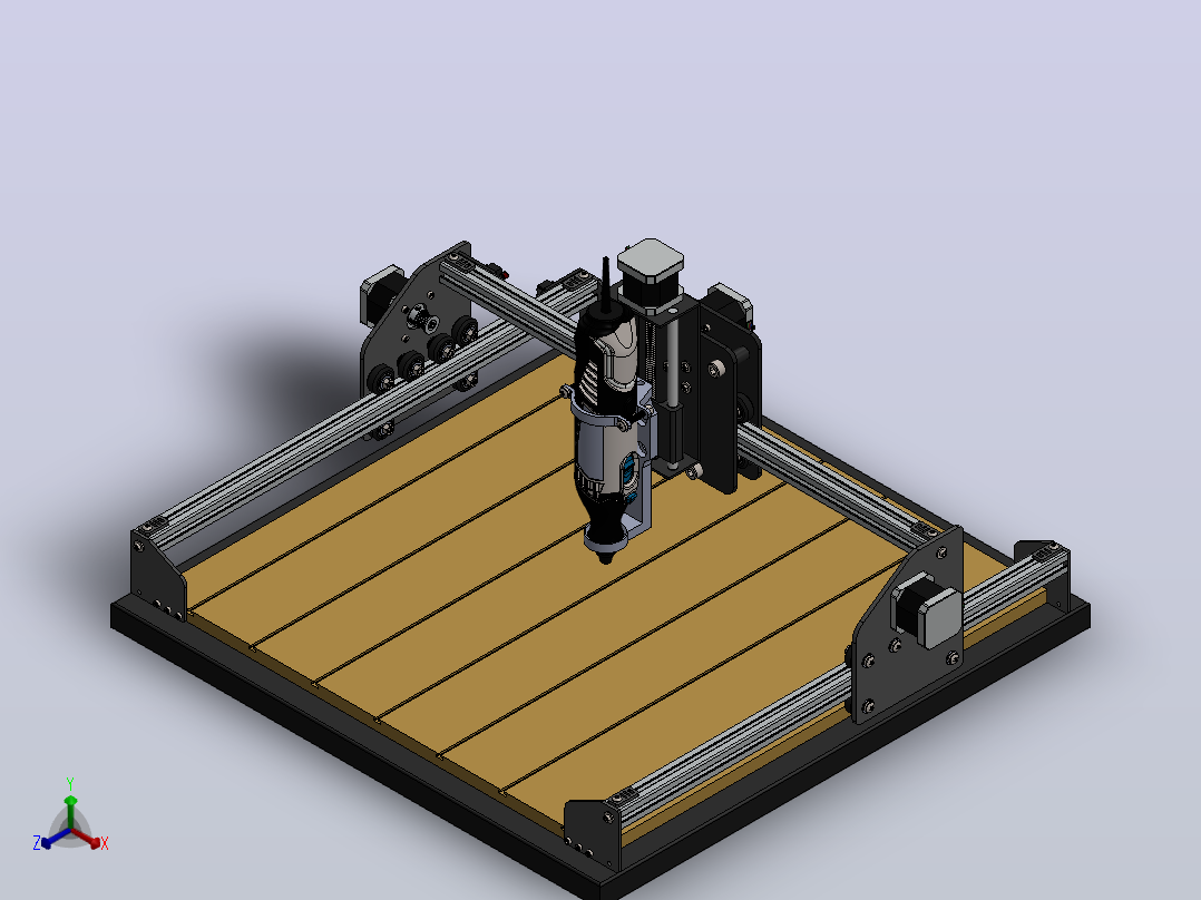 Dremel CNC主视图