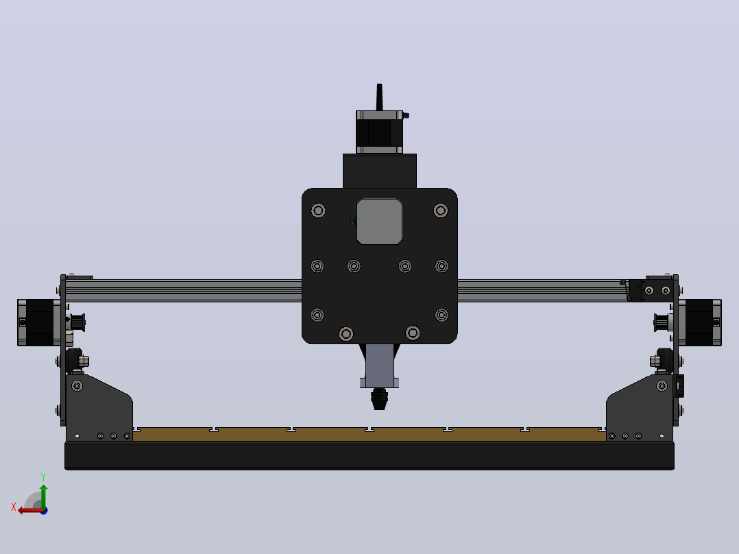 Dremel CNC后视图