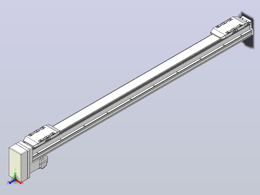 滚珠丝杠线性轴TPA-GCRS-50-1205C-L325-MP-M10-N3主视图