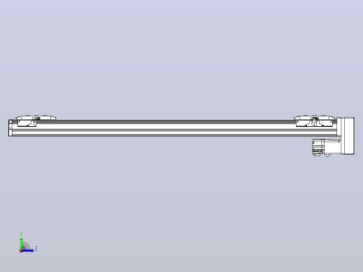 滚珠丝杠线性轴TPA-GCRS-50-1205C-L325-MP-M10-N3左视缩略图