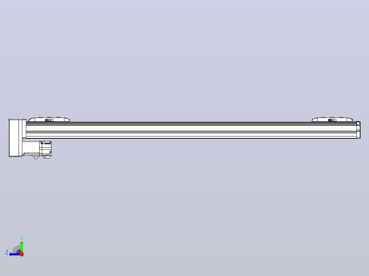 滚珠丝杠线性轴TPA-GCRS-50-1205C-L325-MP-M10-N3右视缩略图