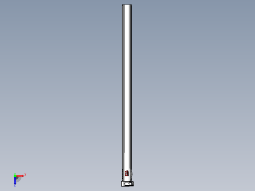 皮带直线轴半封闭可选导轨TPA-HNB-120D-110-L2050-LU-C-P40-N3俯视缩略图