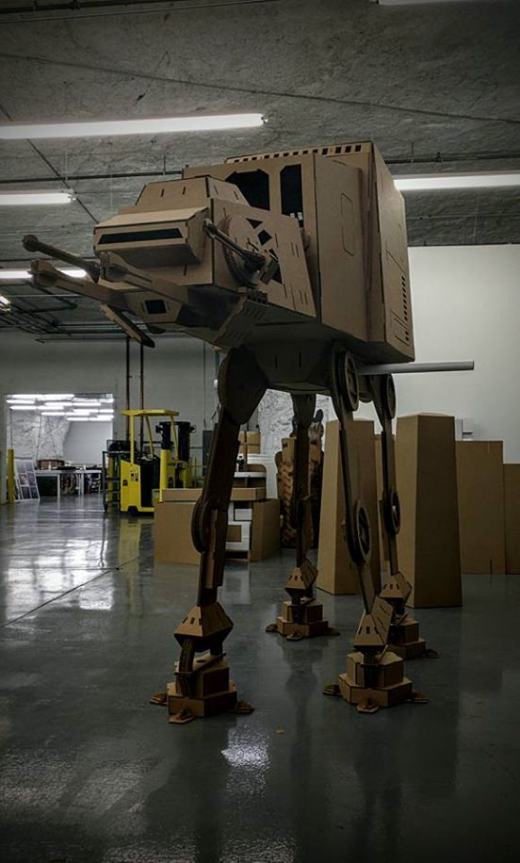 AT-AT帝国步行机四足机器人拼装模型3D图纸 Solidworks 附STEP缩略图