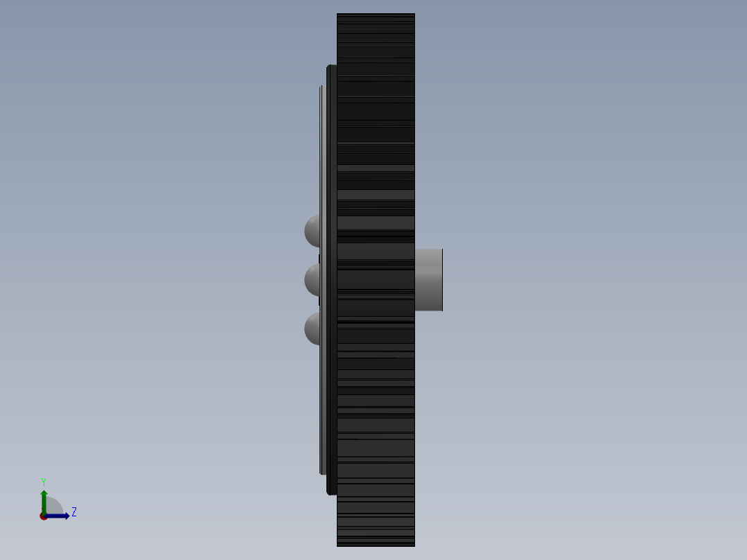 FBSB07-016 玩具坦克左视图