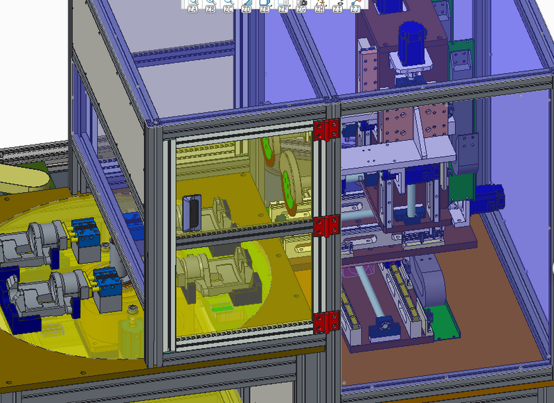 汽车刹车架自动打磨机