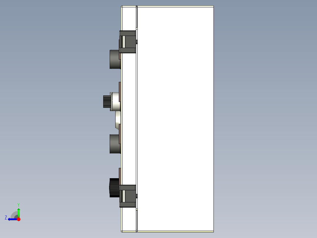 箱式面板20x30x12（cm）右视图