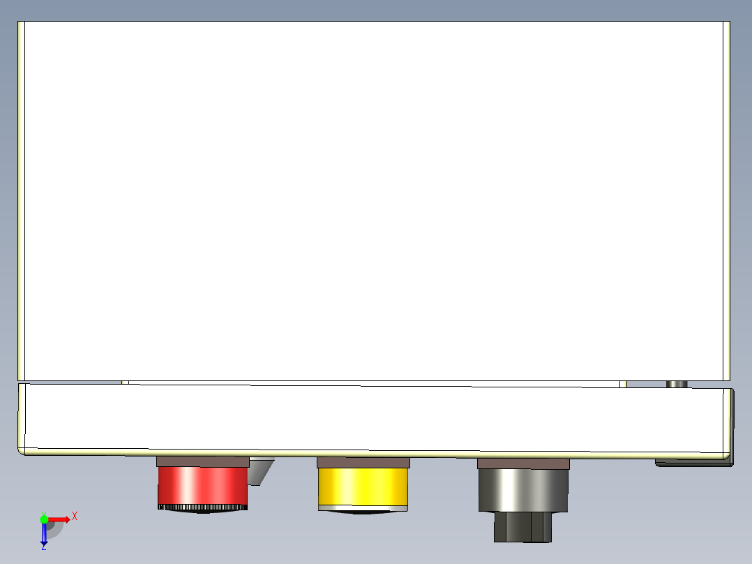 箱式面板20x30x12（cm）俯视图