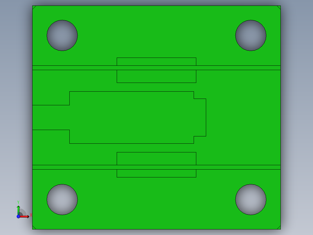 2022.07月-屑料压实液压机sw16可编辑前视图