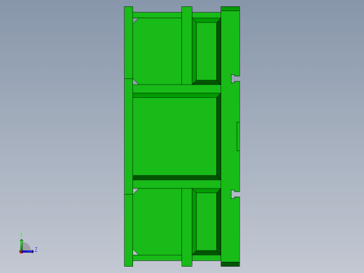 2022.07月-屑料压实液压机sw16可编辑左视缩略图