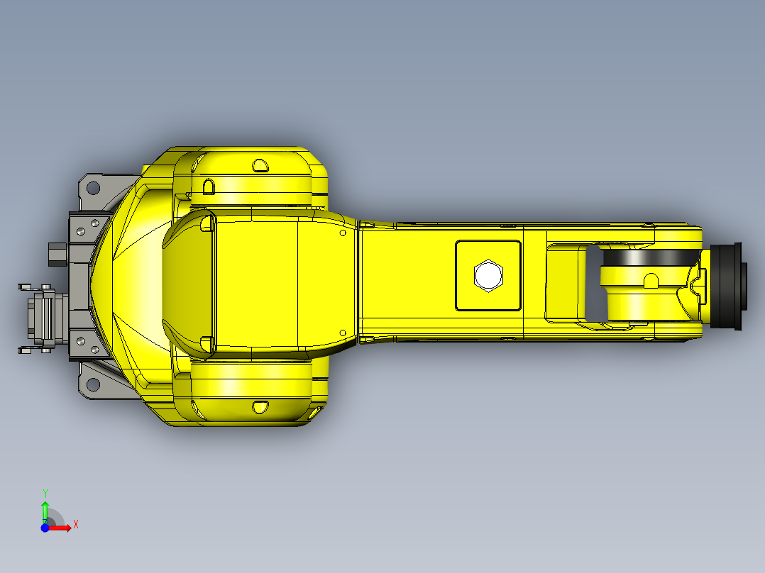 0236--发那科LR Mate 200iD-7H(STP)前视图