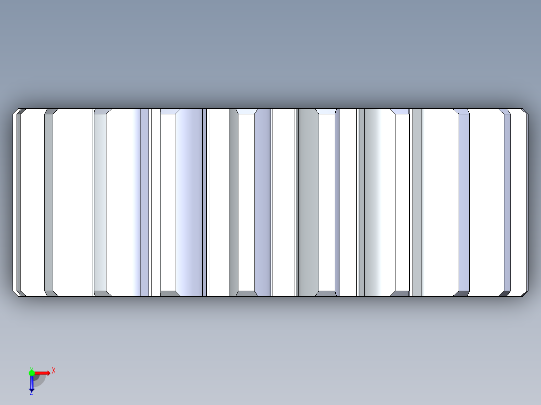 正齿轮-m1 20PA 20t Spur Gear俯视图