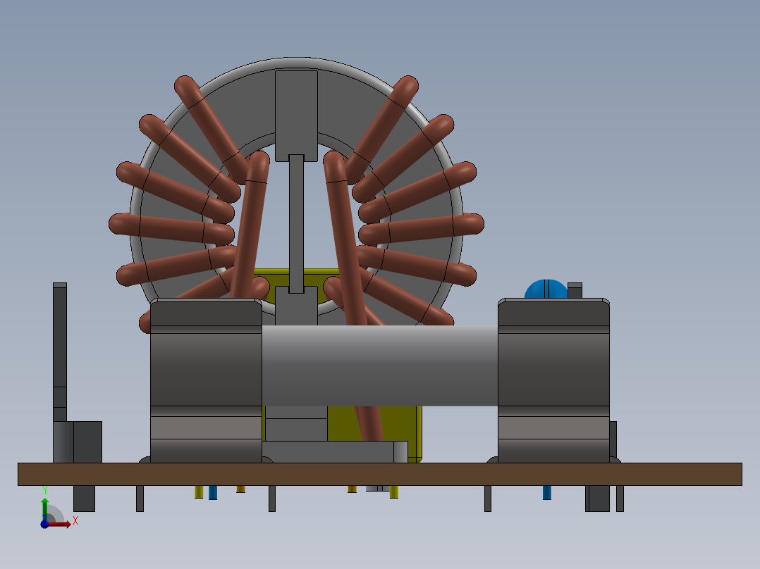 交流线路滤波器前视图