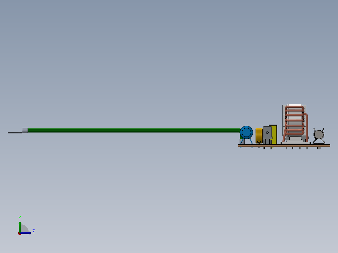 交流线路滤波器左视图