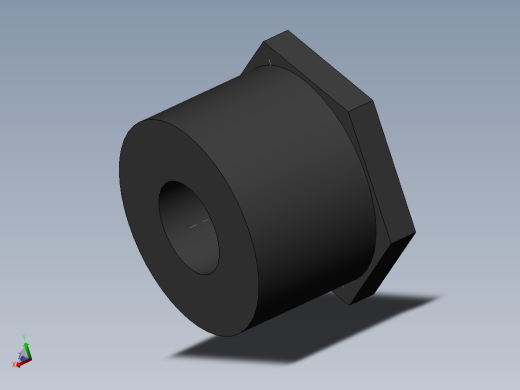 PVC管件-1.5x0.75 reducer