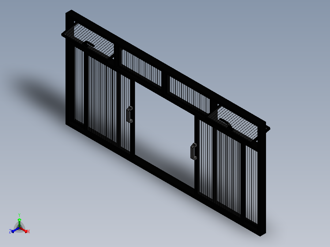 窗户2正等轴测图