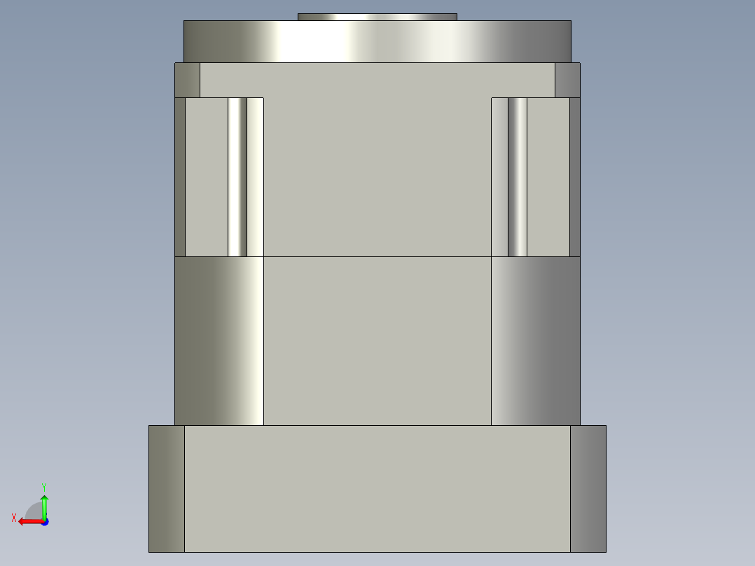 斜齿孔PGH115-L1 22-110-145-M8.STEP后视图