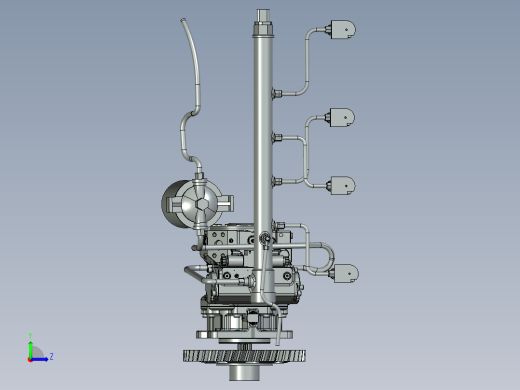 喷油柴油共轨系统(CDI)左视缩略图