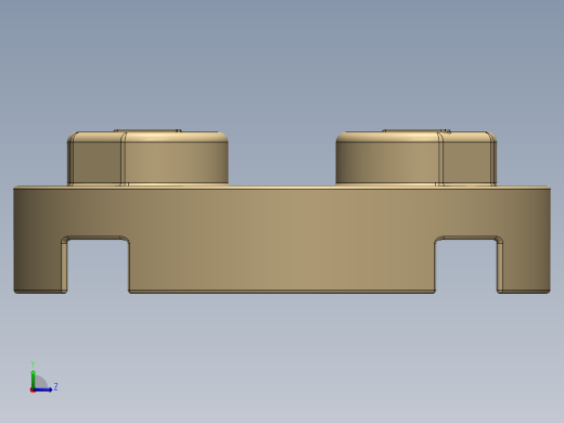 乐高零件 4032 板 2 x 2 圆形-4032 Light Brick Yellow Plate 2 x 2 Round.SLDPRT左视缩略图