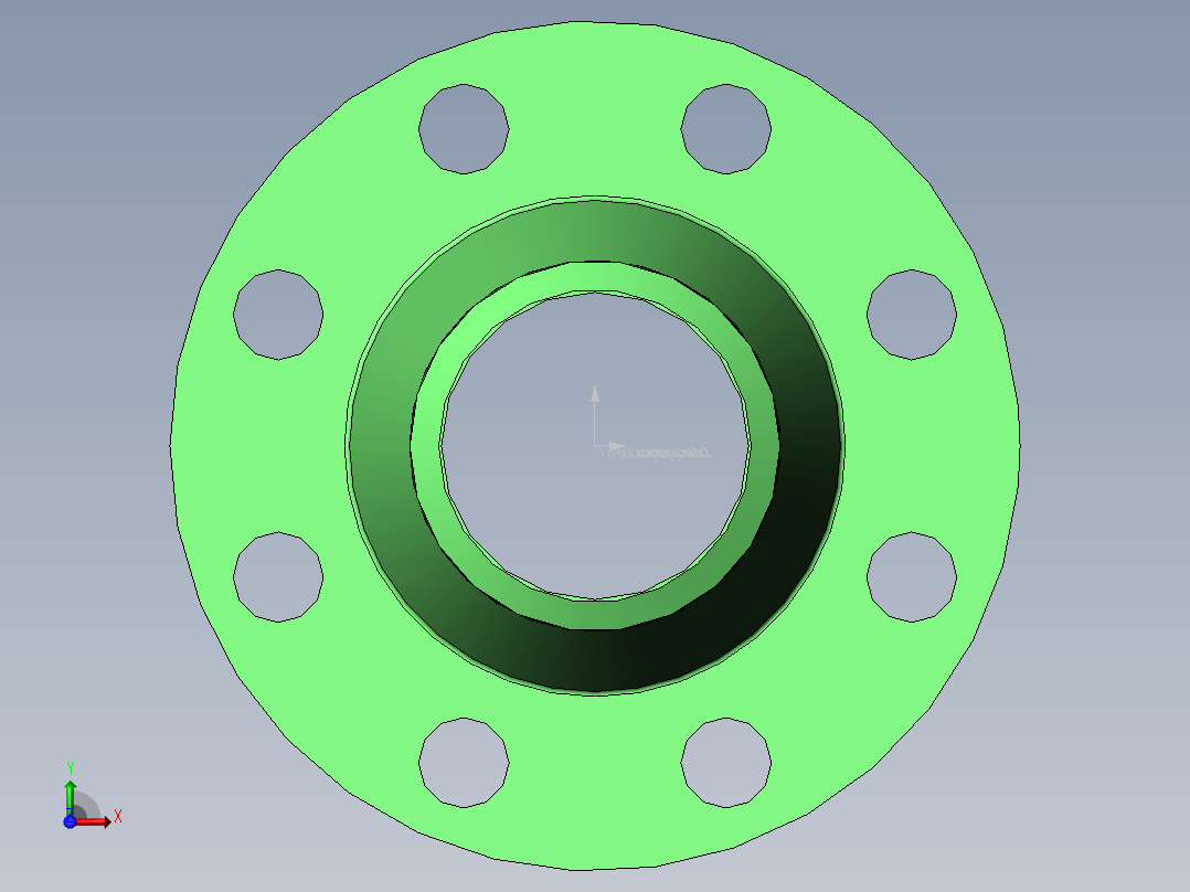 法兰 (17)前视图