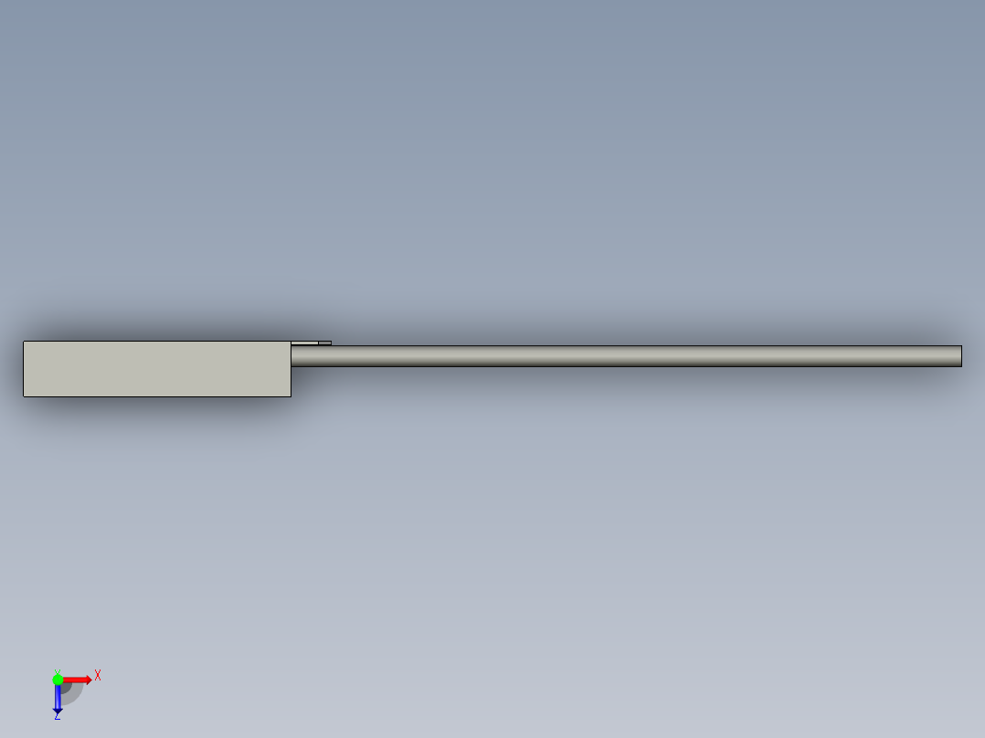基恩士CA-DSR3_kc图纸模型俯视图