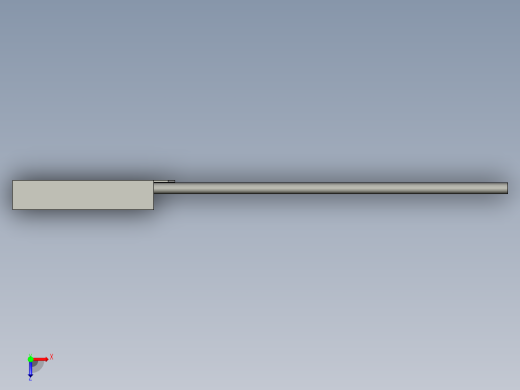 基恩士CA-DSR3_kc图纸模型俯视缩略图
