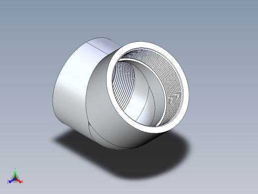 聚氯乙烯配件09-Sch80_45Elbow_FPTxFPT_819-040 _4in