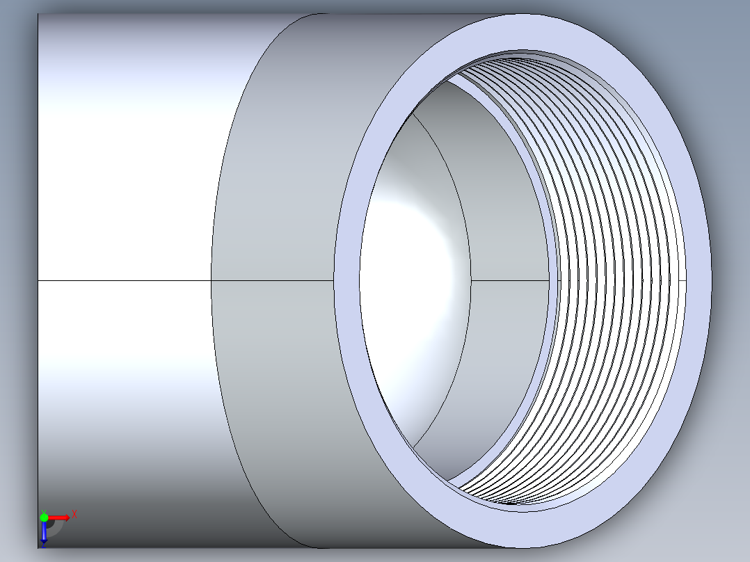聚氯乙烯配件09-Sch80_45Elbow_FPTxFPT_819-040 _4in俯视图
