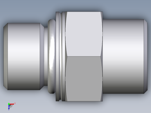 卡套式工业通用硬管接头EO_Male_Stud_connector_GEO12SMOMDCF俯视缩略图