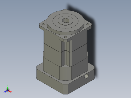斜齿孔PGH115-L2 24-110-145-M8 .STEP
