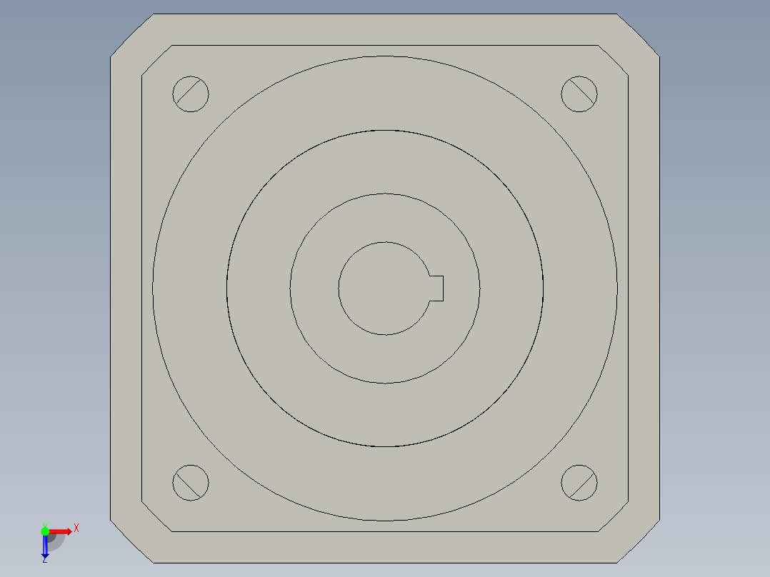 斜齿孔PGH115-L2 24-110-145-M8 .STEP俯视图