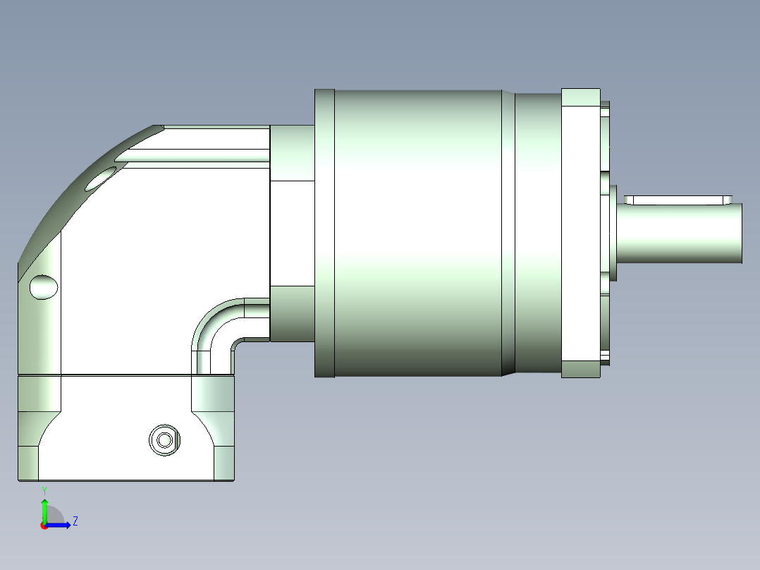 直齿ZPLF120-L3 19-70-90-M5左视图