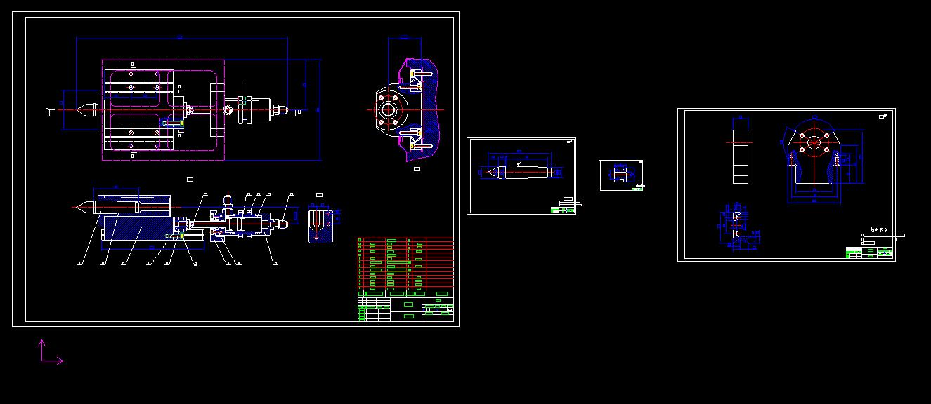 Q055-丝锥铲梢机床结构设计【含13张CAD图-精】