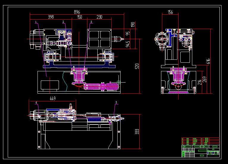 Q055-丝锥铲梢机床结构设计【含13张CAD图-精】
