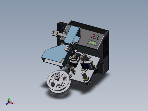 自动剪脚与贴胶机