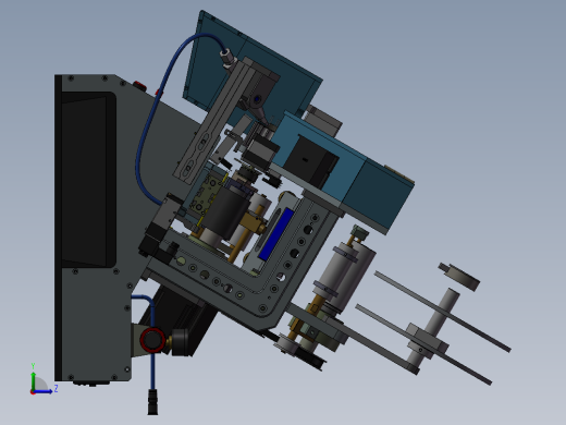 自动剪脚与贴胶机左视缩略图