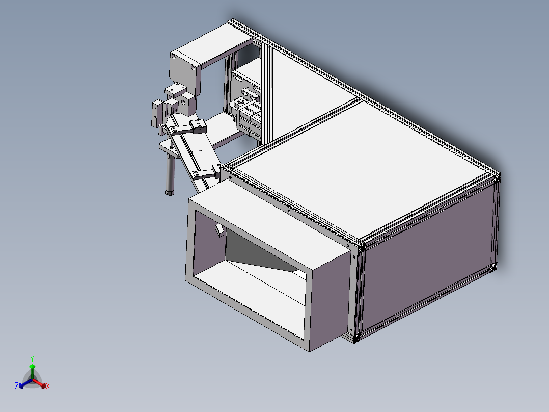 螺丝-上料结构正等轴测图