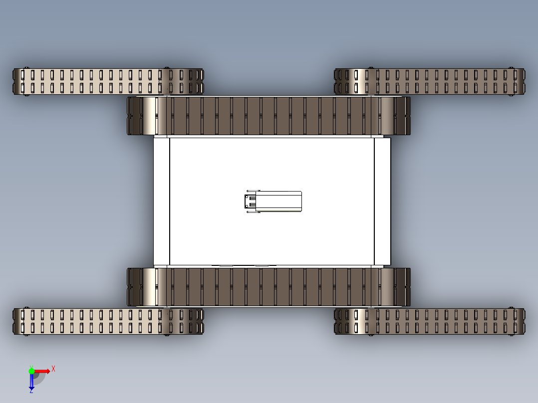 可移动摄像头俯视图
