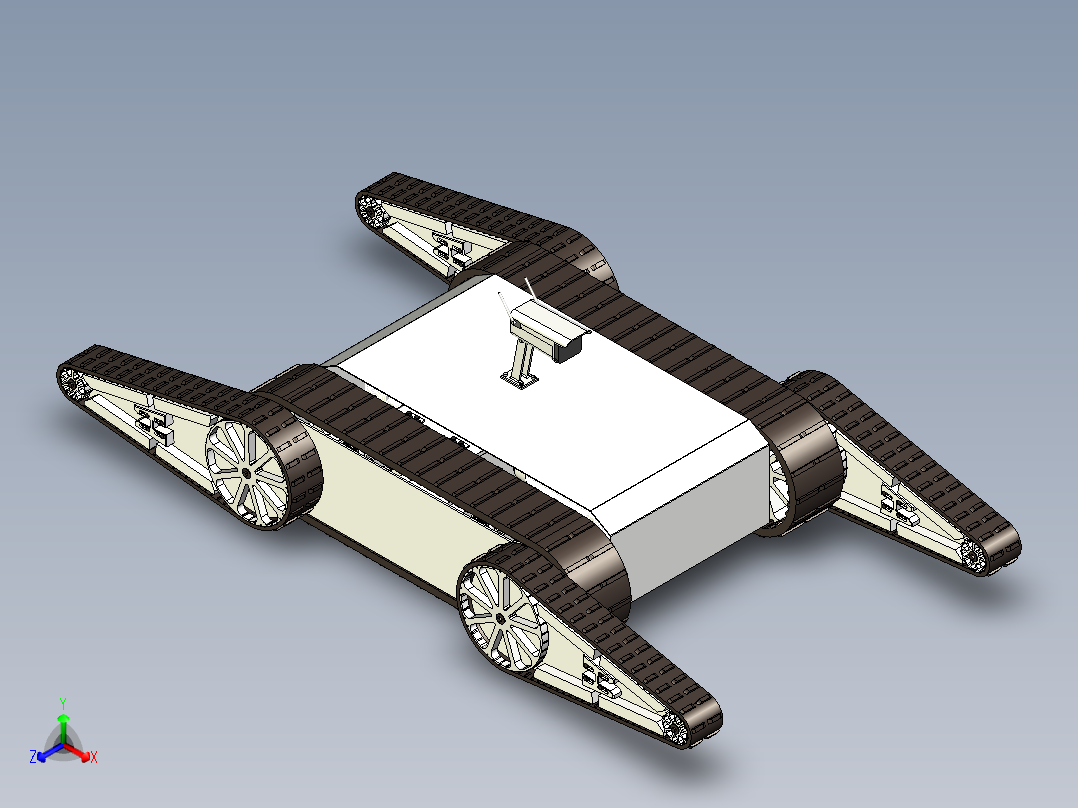 可移动摄像头正等轴测图